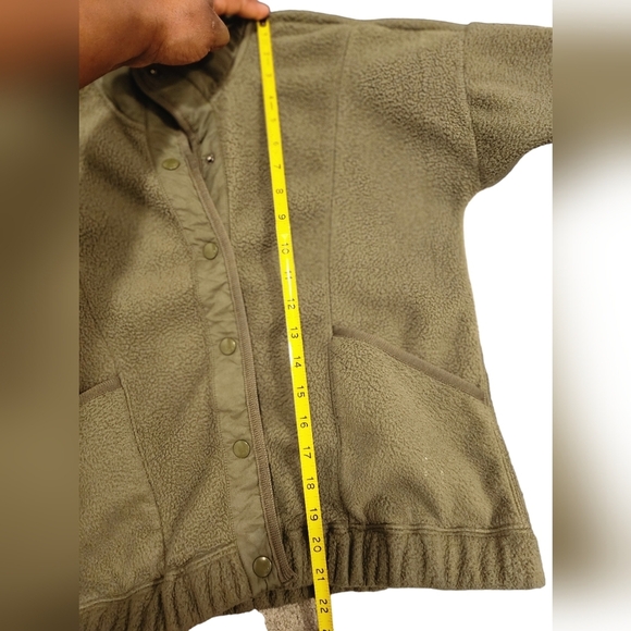 Abercrombie & Fitch Jacket Women's Size XS Army Green - Picture 4 of 9
